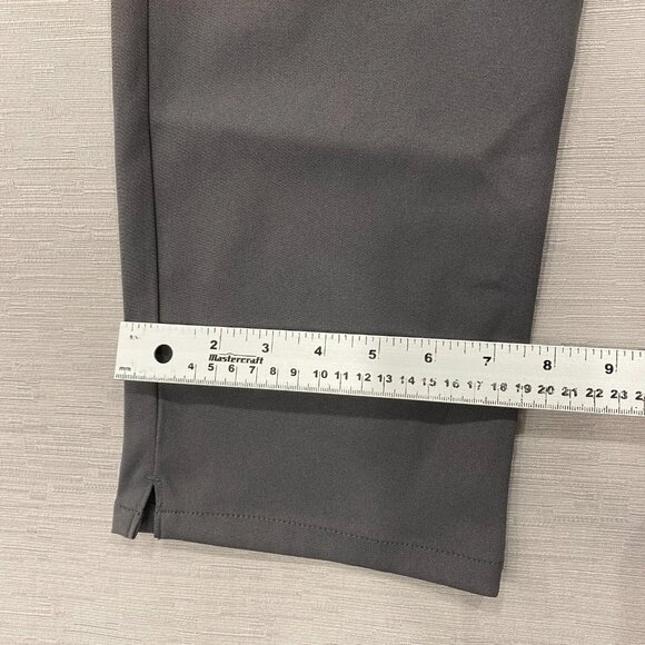 Callaway Golf Pants Mens 34 x 32 Gray Slim Fit Stretch Comfort Waistband - Picture 14 of 16